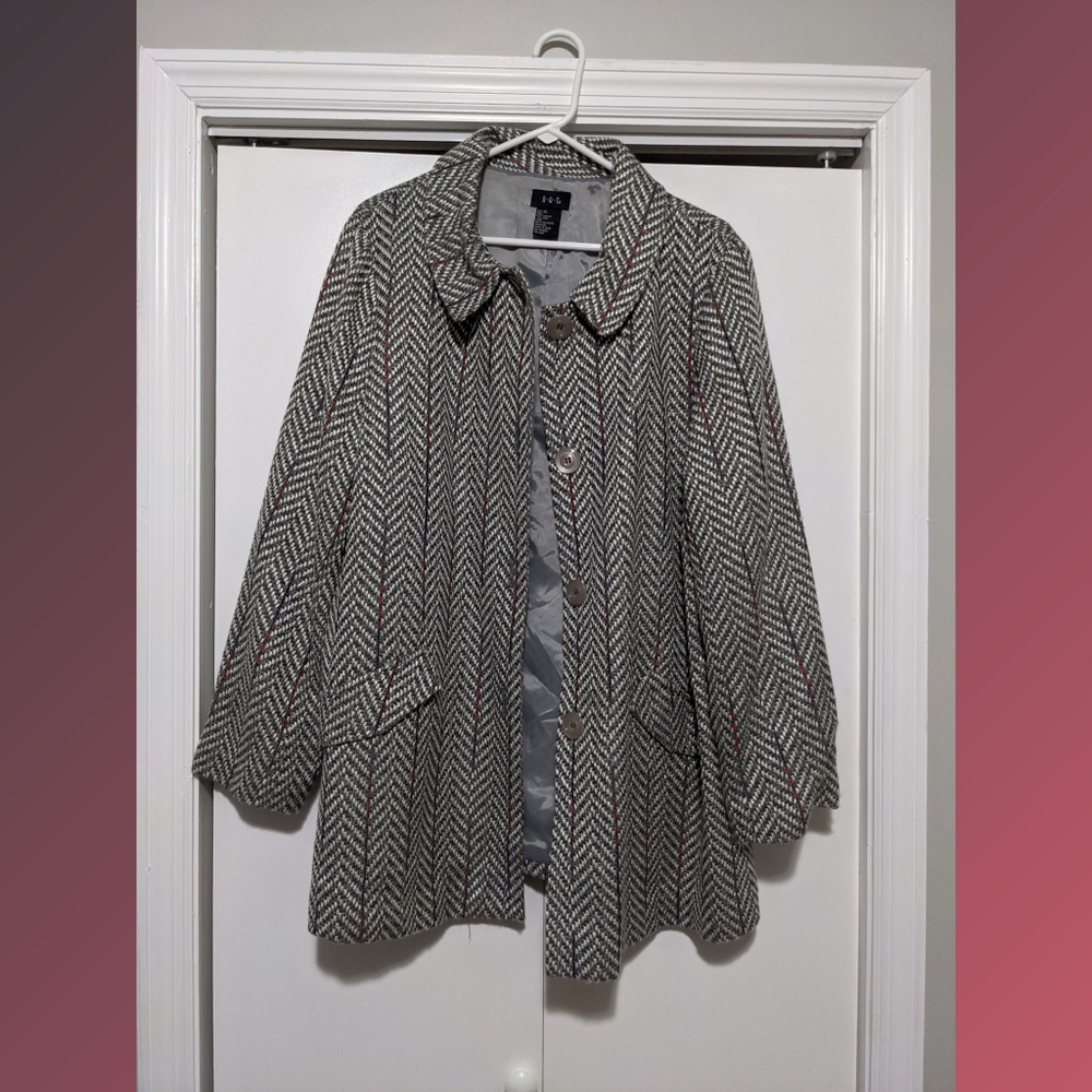 Vintage R.Q.T. Women's Herribone Jacket